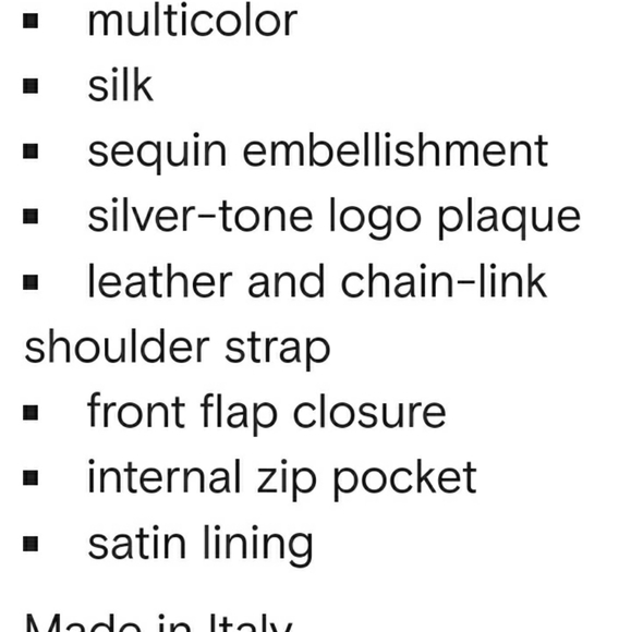 Gucci GG Marmont Multi-Color Sequined Shoulder Bag - Picture 6 of 9